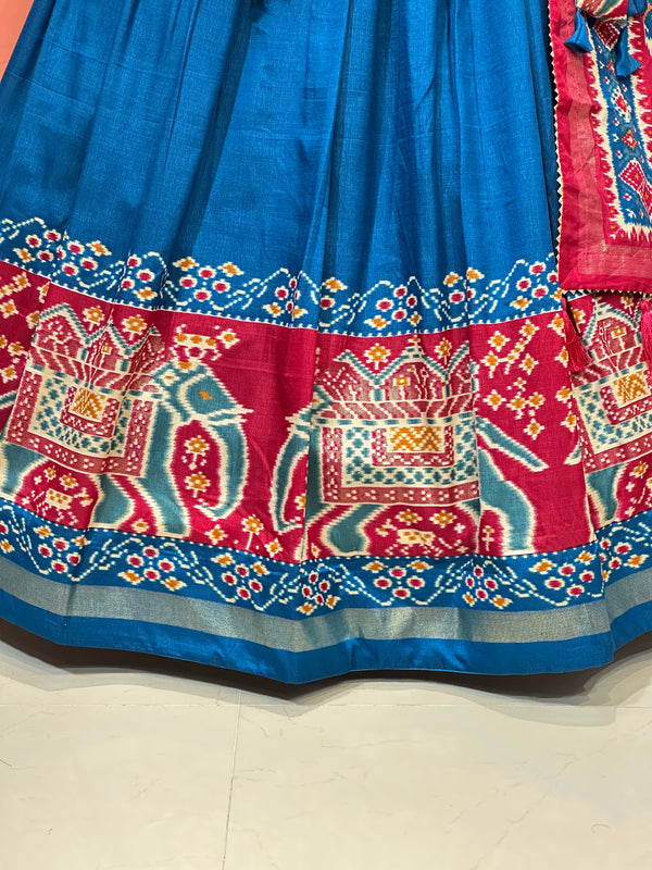 PICHWAI PRINT GUJRATI LEHENGA CHOLI