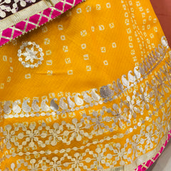 KOTA DORIYA BHANDEJ KACHI PATTI LEHENGA