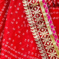 KOTA DORIYA BHANDEJ KACHI PATTI LEHENGA