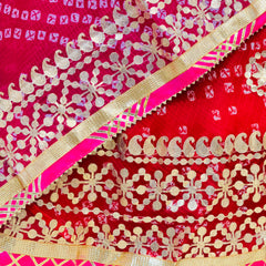 KOTA DORIYA BHANDEJ KACHI PATTI LEHENGA