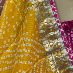 KOTA DORIYA BHANDEJ KACHI PATTI LEHENGA