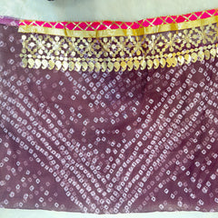 KOTA DORIYA BHANDEJ KACHI PATTI LEHENGA