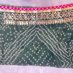 KOTA DORIYA BHANDEJ KACHI PATTI LEHENGA