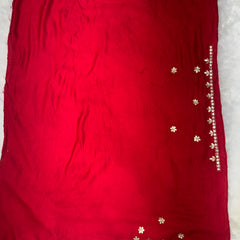 PURE GAZI SILK BHANDEJ LEHENGA