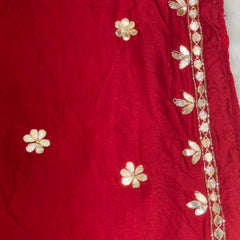 PURE GAZI SILK BHANDEJ LEHENGA