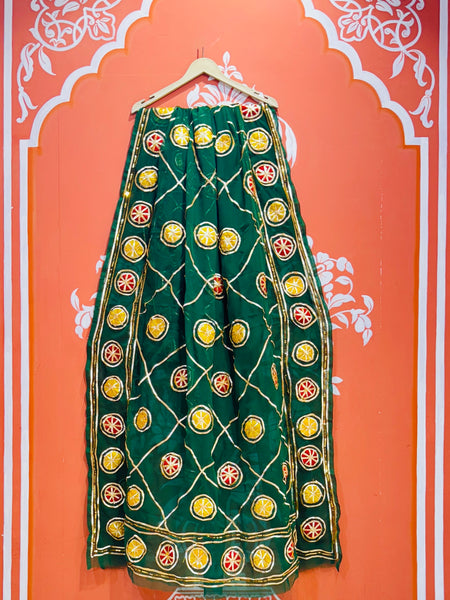 ROYAL GEORGETTE MULTI BOOTA SAREE