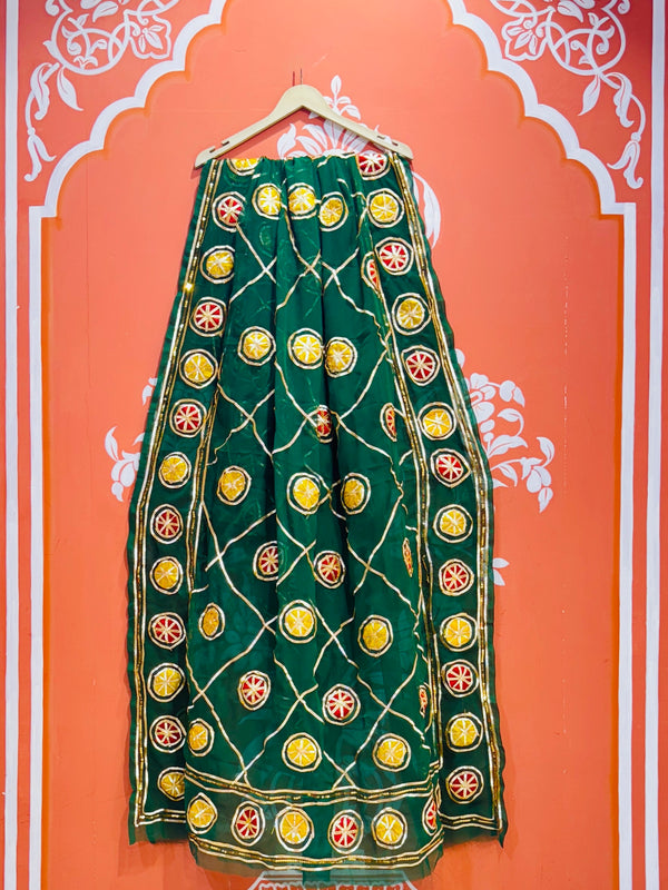 ROYAL GEORGETTE MULTI BOOTA SAREE