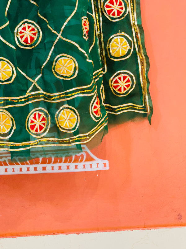 ROYAL GEORGETTE MULTI BOOTA SAREE
