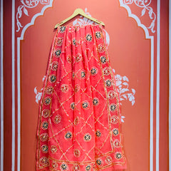 ROYAL GEORGETTE MULTI BOOTA SAREE