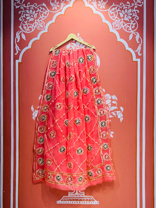 ROYAL GEORGETTE MULTI BOOTA SAREE