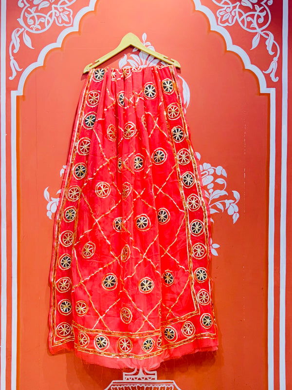 ROYAL GEORGETTE MULTI BOOTA SAREE