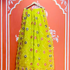 ROYAL GEORGETTE MULTI BOOTA SAREE