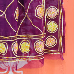 ROYAL GEORGETTE MULTI BOOTA SAREE