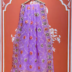 ROYAL GEORGETTE MULTI BOOTA SAREE