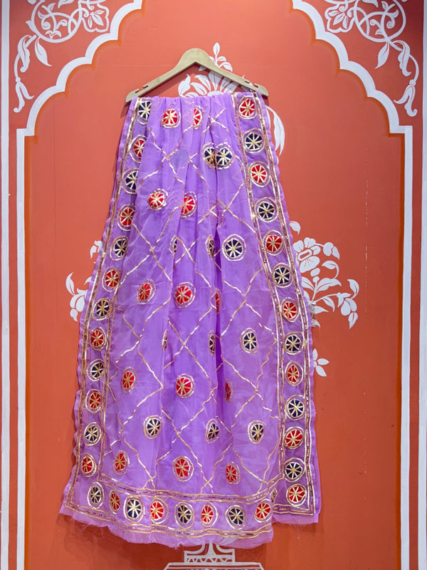 ROYAL GEORGETTE MULTI BOOTA SAREE