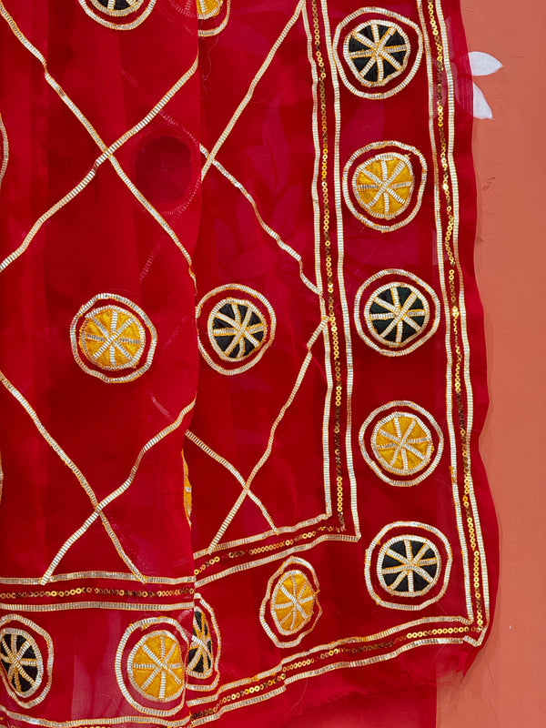 ROYAL GEORGETTE MULTI BOOTA SAREE