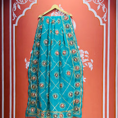 ROYAL GEORGETTE MULTI BOOTA SAREE