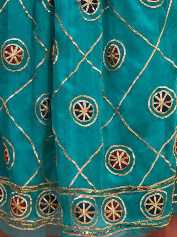 ROYAL GEORGETTE MULTI BOOTA SAREE
