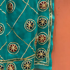 ROYAL GEORGETTE MULTI BOOTA SAREE
