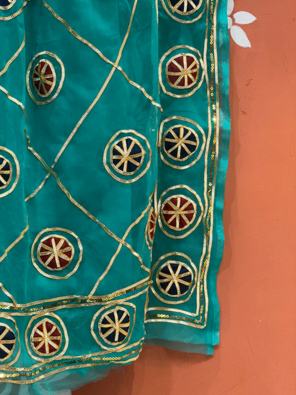 ROYAL GEORGETTE MULTI BOOTA SAREE