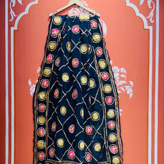 ROYAL GEORGETTE MULTI BOOTA SAREE