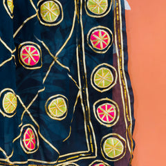 ROYAL GEORGETTE MULTI BOOTA SAREE