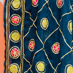 ROYAL GEORGETTE MULTI BOOTA SAREE