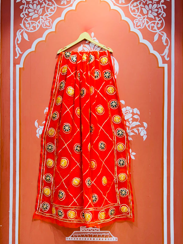 ROYAL GEORGETTE MULTI BOOTA SAREE