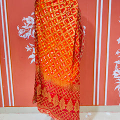 BROACH BANARSI GHATCHOLA DUPATTA