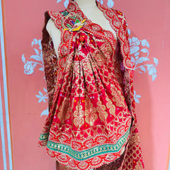 BROACH BANARSI GHATCHOLA DUPATTA