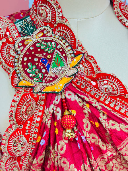 BROACH BANARSI GHATCHOLA DUPATTA