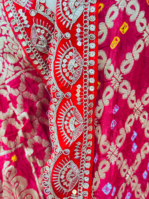 BROACH BANARSI GHATCHOLA DUPATTA