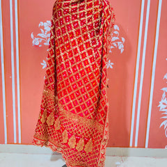 BROACH BANARSI GHATCHOLA DUPATTA