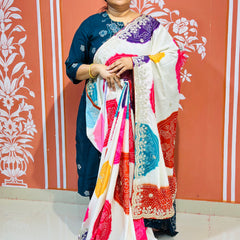 CHINON MANDALA BIG BOOTA SAREE