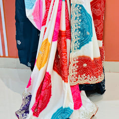 CHINON MANDALA BIG BOOTA SAREE