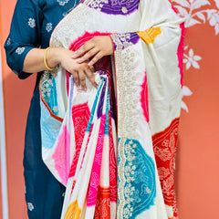 CHINON MANDALA BIG BOOTA SAREE