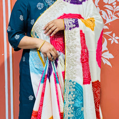 CHINON MANDALA BIG BOOTA SAREE