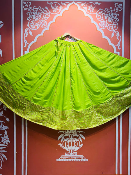 GARBA DANDIYA SKIRTS FOR NAVRATRI WITH UNSTITCHED BLOUSE