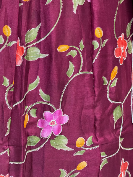 MOSH CRAPE FLORAL LEHENGA