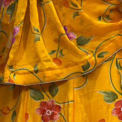 MOSH CRAPE FLORAL LEHENGA