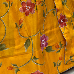MOSH CRAPE FLORAL LEHENGA