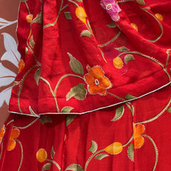 MOSH CRAPE FLORAL LEHENGA