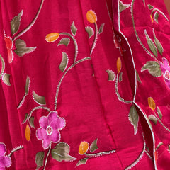 MOSH CRAPE FLORAL LEHENGA
