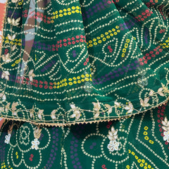 MOSH CRAPE FLORAL LEHENGA