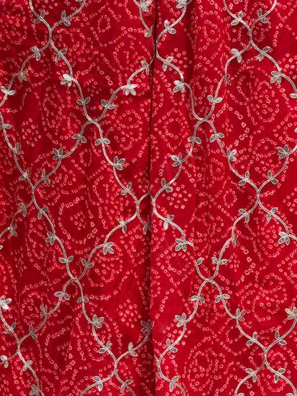 GEORGETTE GOTA PATTI WORK SAREE