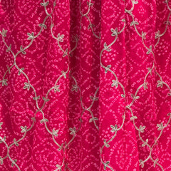GEORGETTE GOTA PATTI WORK SAREE