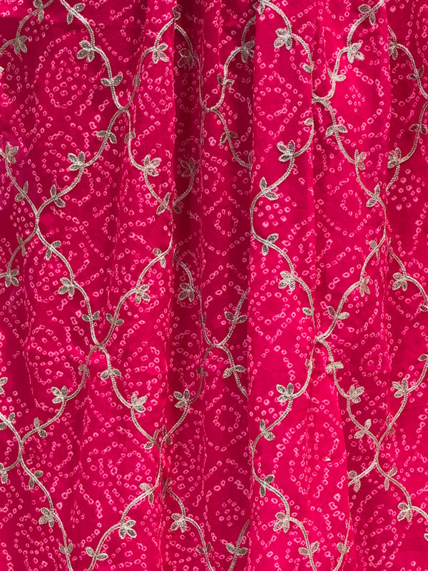 GEORGETTE GOTA PATTI WORK SAREE