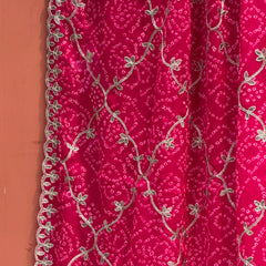 GEORGETTE GOTA PATTI WORK SAREE