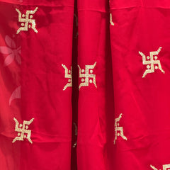 Swastik Georgette Saree
