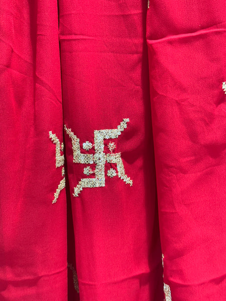 Swastik Georgette Saree